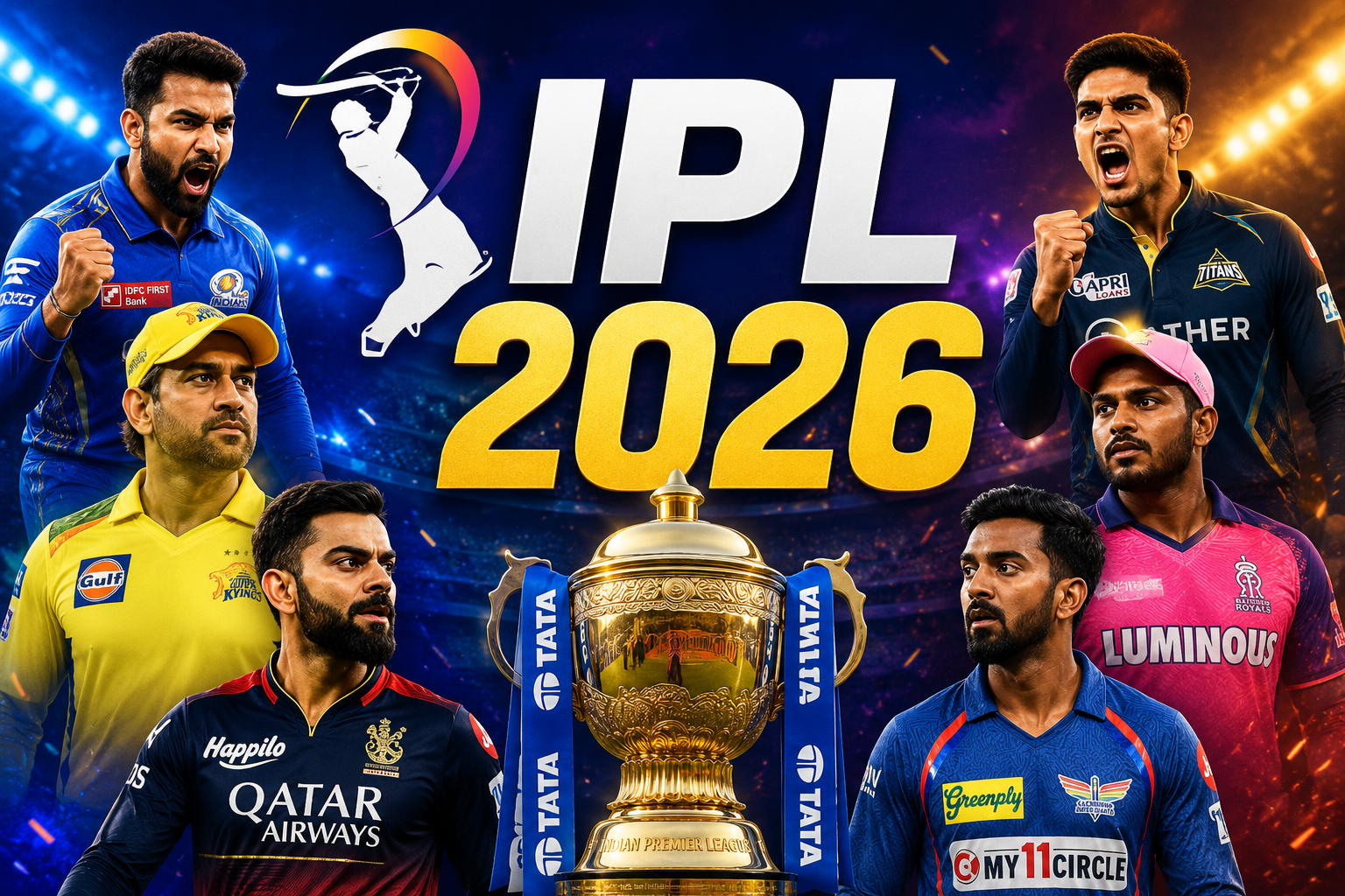 IPL 2026లో హీట్ పెరిగింది.. ప్లేఆఫ్స్ రేస్లో భారీ ట్విస్టులు!