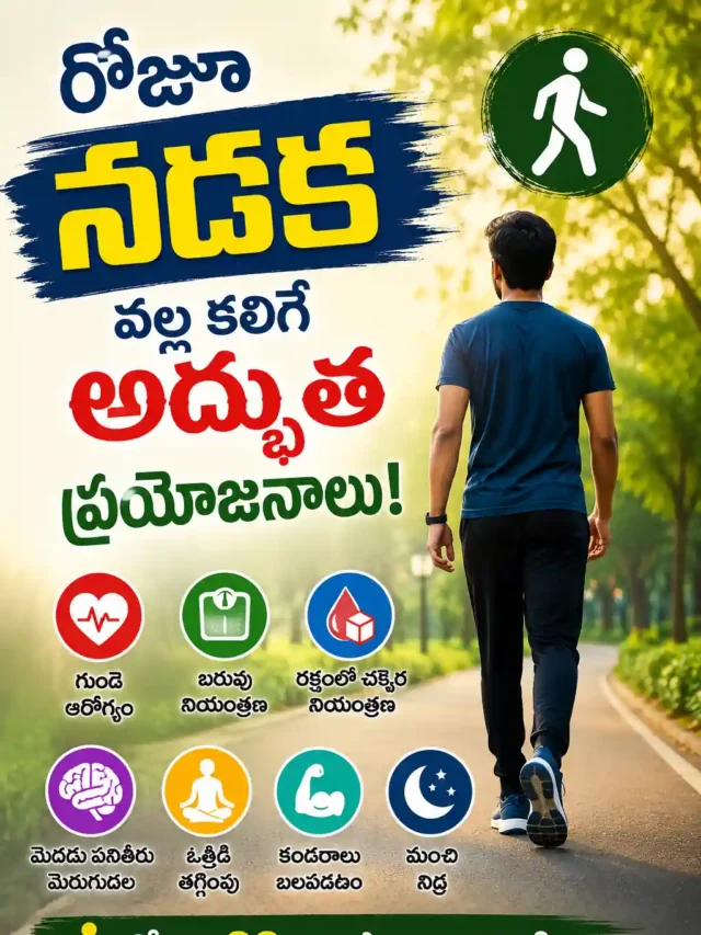రోజూ 30 నిమిషాలు నడిస్తే శరీరంలో జరిగే 8 అద్భుత మార్పులు!