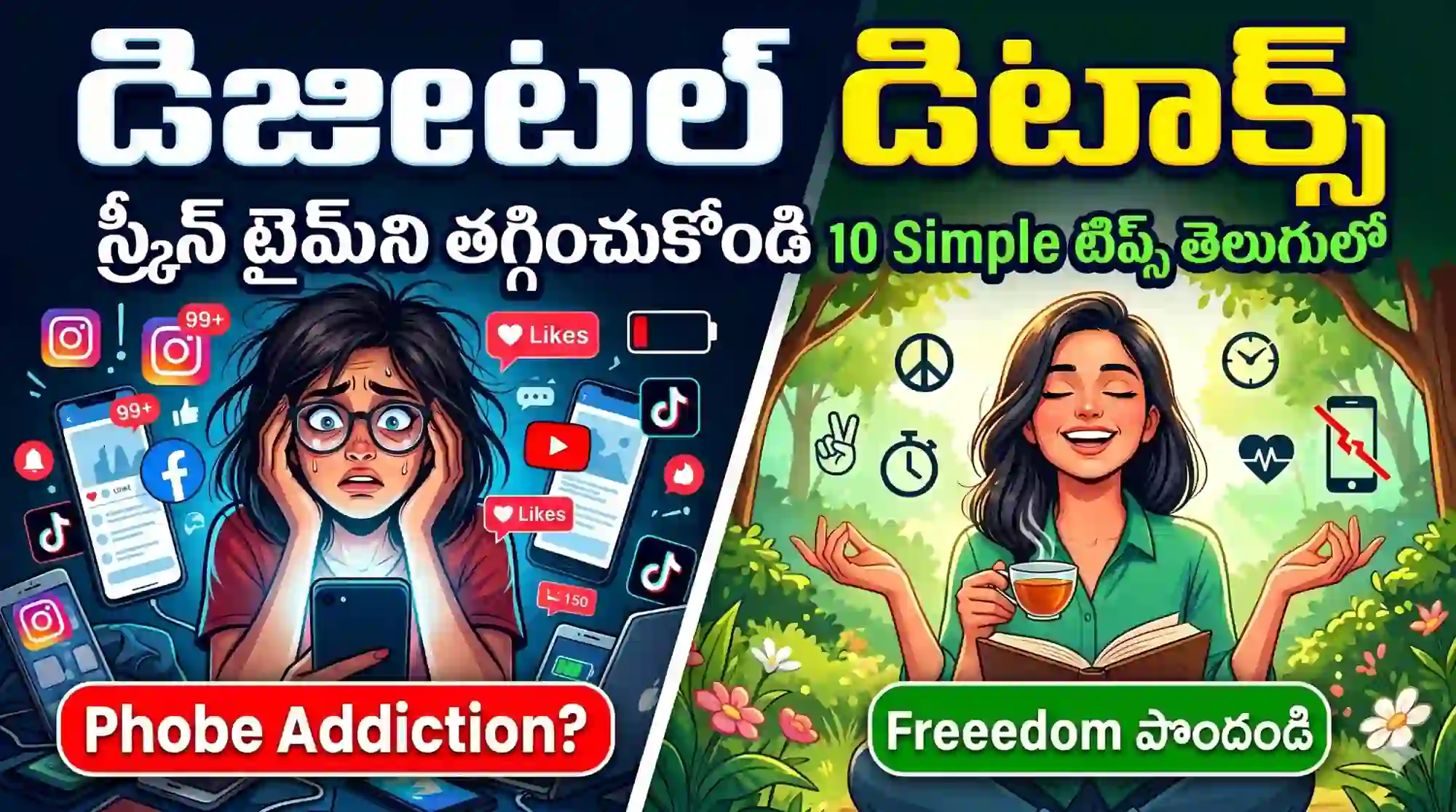 What is Digital Detox? స్మార్ట్ఫోన్ అడిక్షన్కు చెక్ పెట్టే సూపర్ టిప్స్