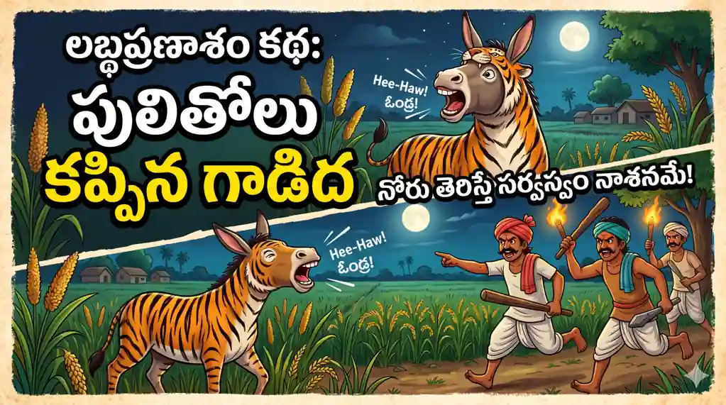 Panchatantra Stories: పులితోలు కప్పిన గాడిద కథ మరియు దాని వెనుక ఉన్న నీతి!