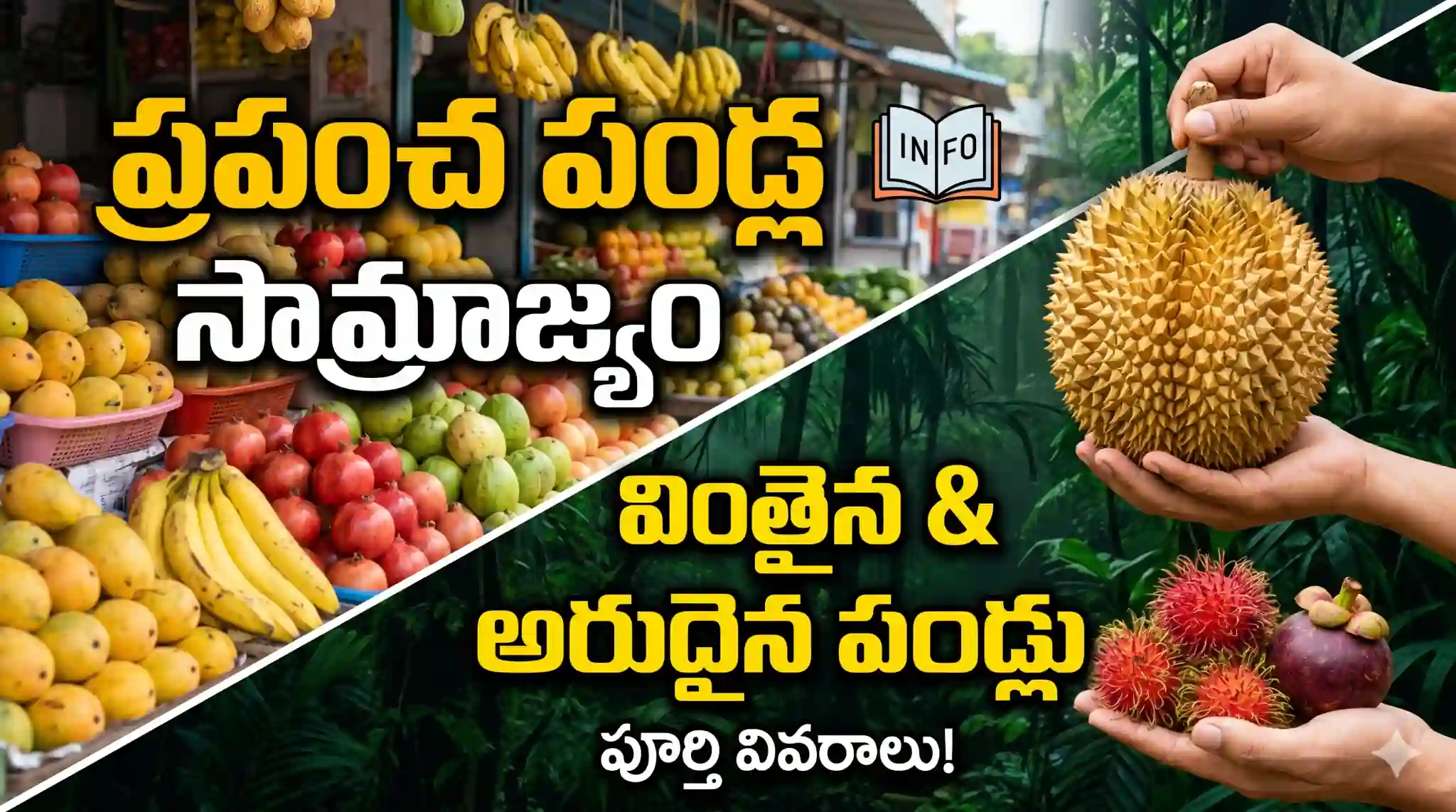 The Ultimate Guide to Fruits: ప్రపంచంలోని(Types Of Fruits) పండ్ల రకాలు, వాటి చరిత్ర మరియు వింతైన నిజాలు!