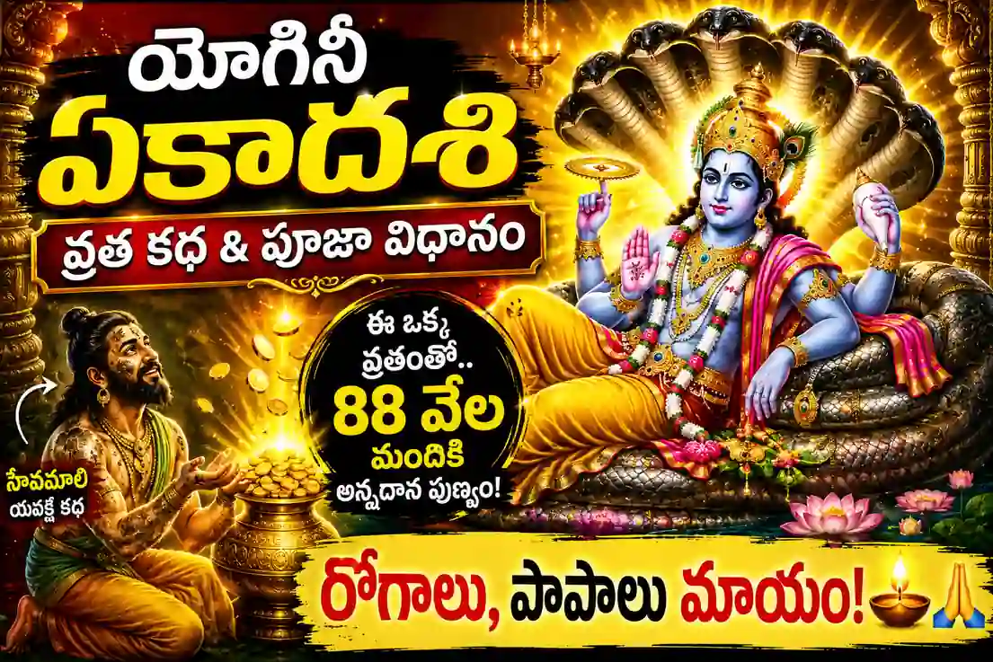 Yogini Ekadashi Vrat Katha: యోగినీ ఏకాదశి పూజా విధానం, కథ మరియు వ్రత పారణ వివరాలు