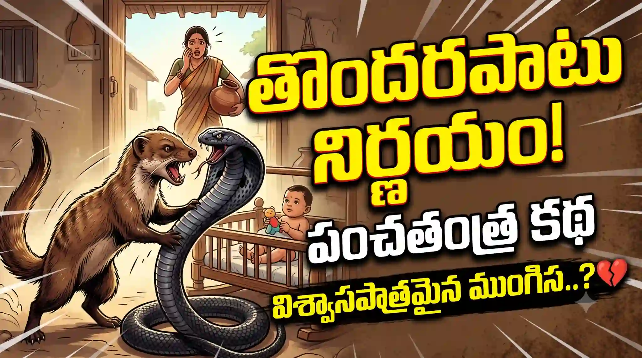 విశ్వాసపాత్రమైన ముంగిస కథ | Panchatantra Kathalu in Telugu | Moral Stories