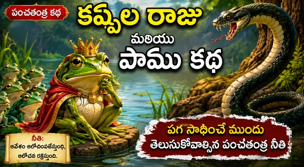 కప్పల రాజు మరియు పాము కథ: పగ సాధించే ముందు తెలుసుకోవాల్సిన పంచతంత్ర నీతి