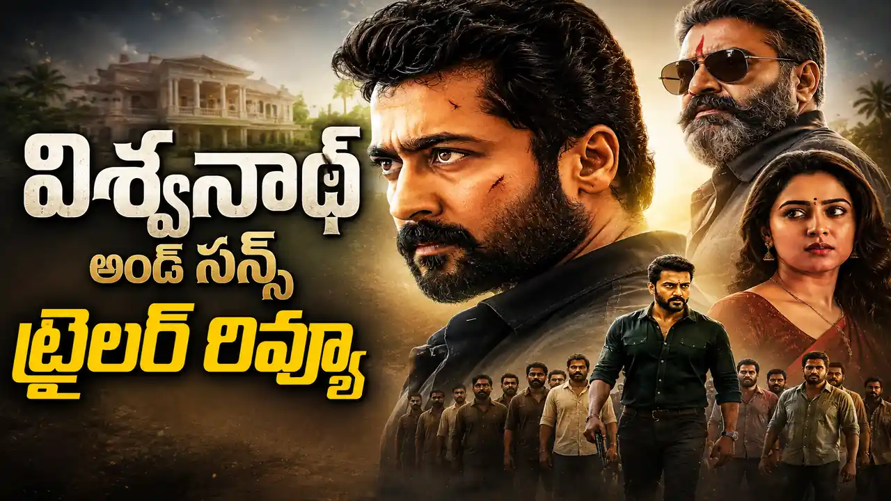 విశ్వనాథ్ అండ్ సన్స్ ట్రైలర్ రివ్యూ: సూర్య మళ్లీ అదరగొట్టాడా?