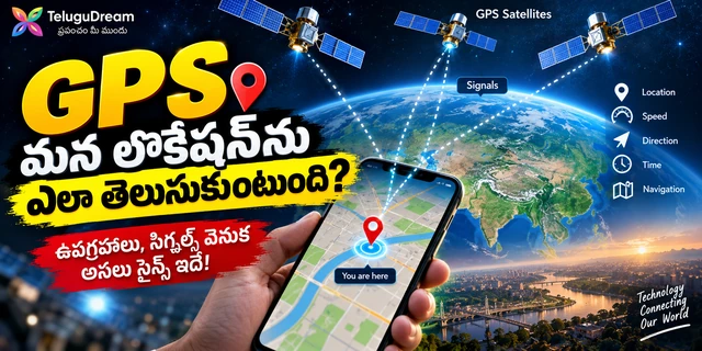 GPS మన ఖచ్చితమైన లొకేషన్‌ను ఎలా కనుగొంటుంది? అసలు టెక్నాలజీ ఇదే!