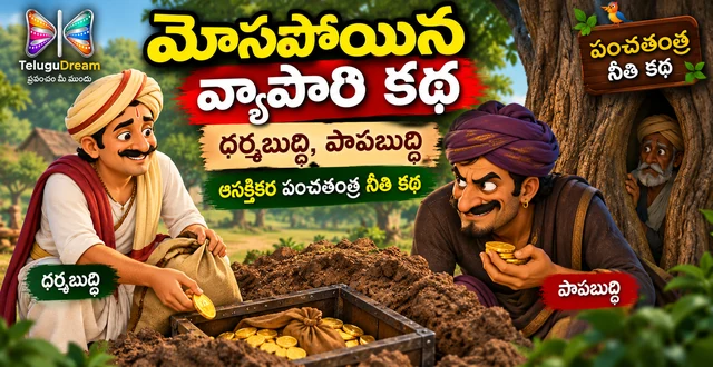 మోసపోయిన వ్యాపారి కథ: ధర్మబుద్ధి, పాపబుద్ధి ఆసక్తికర పంచతంత్ర నీతి కథ