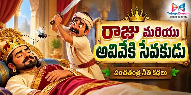 రాజు మరియు అవివేకి సేవకుడు కథ | పంచతంత్ర నీతి కథలు